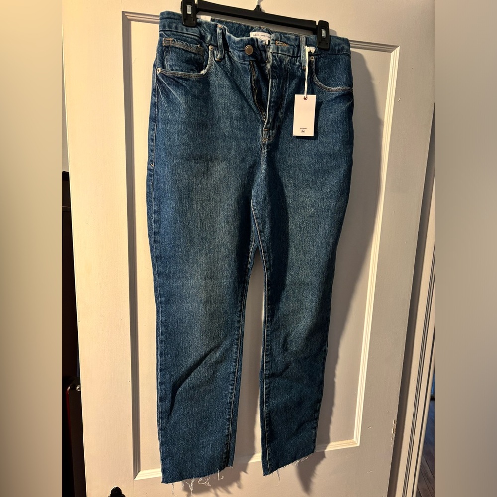 Good American Blue Good Classic Jeans